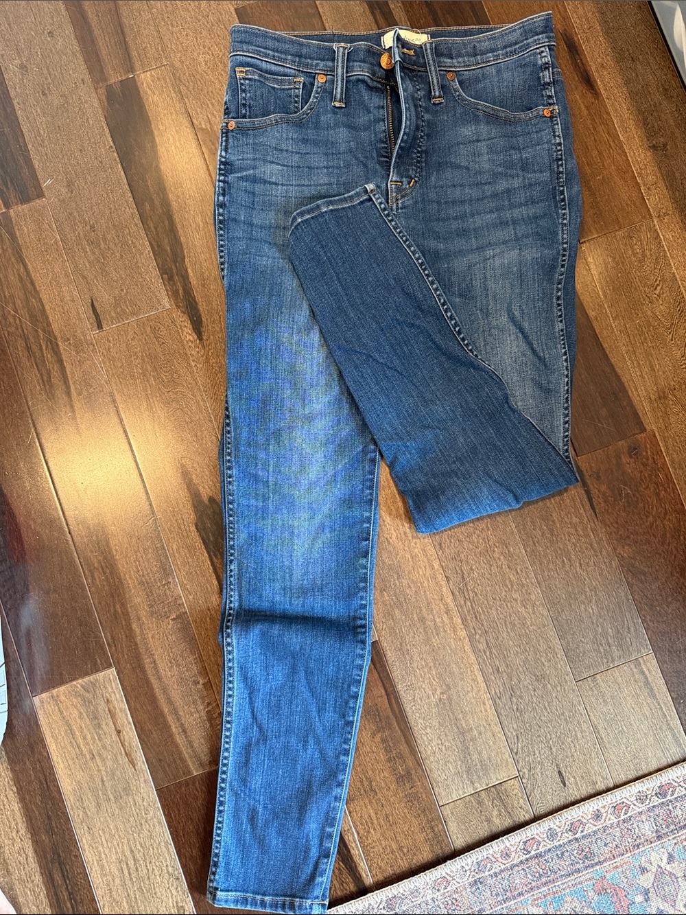 Madewell 10” High Rise Skinny Jeans